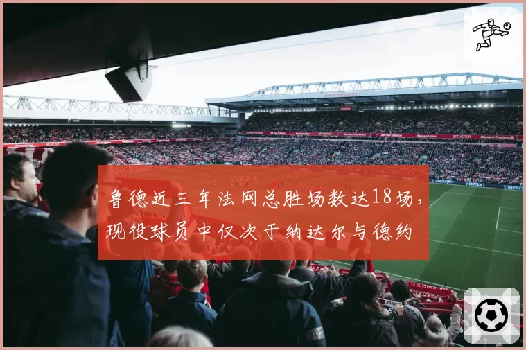 鲁德近三年法网总胜场数达18场，现役球员中仅次于纳达尔与德约